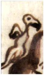 Victor Hugo, dessin de Gavroche, détail