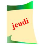 jeudi